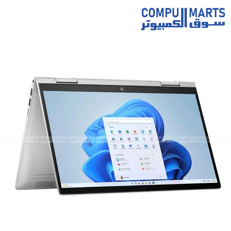 HP Envy X360 Convertible 14-es1013dx – Intel Core 5 120U, 8GB RAM, 512GB SSD, 14” FHD Touch, Windows 11 – Natural Silver - Image 3