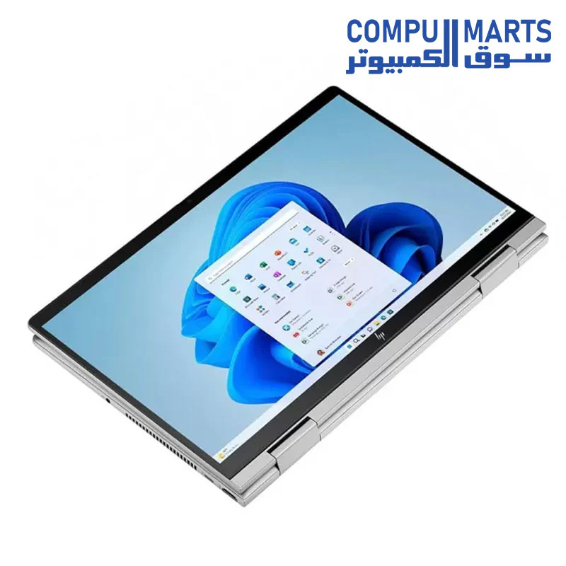HP ENVY X360 14-ES1023DX 2-IN-1 (Intel CORE I7-150U-5.4GHz-16GB-512GB SSD-14″ FHD IPS TOUCH-CAMERA, FPR, BT- WIFI, WIN 11 HOME- INTEL IRIS XE GRAPHICS-SILVER ) - Image 3