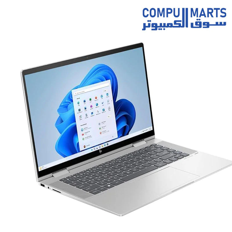 HP Envy x360 Convert 15-es2501dx 2-in-1 Laptop - 12th Intel Core i7-1260P 12-Cores, 16GB RAM, 512GB SSD, Intel Iris Xe Graphics, 15.6" FHD (1920x1080) Multi Touch IPS, FingerPrint, Backlit, Windows 11 - Image 2