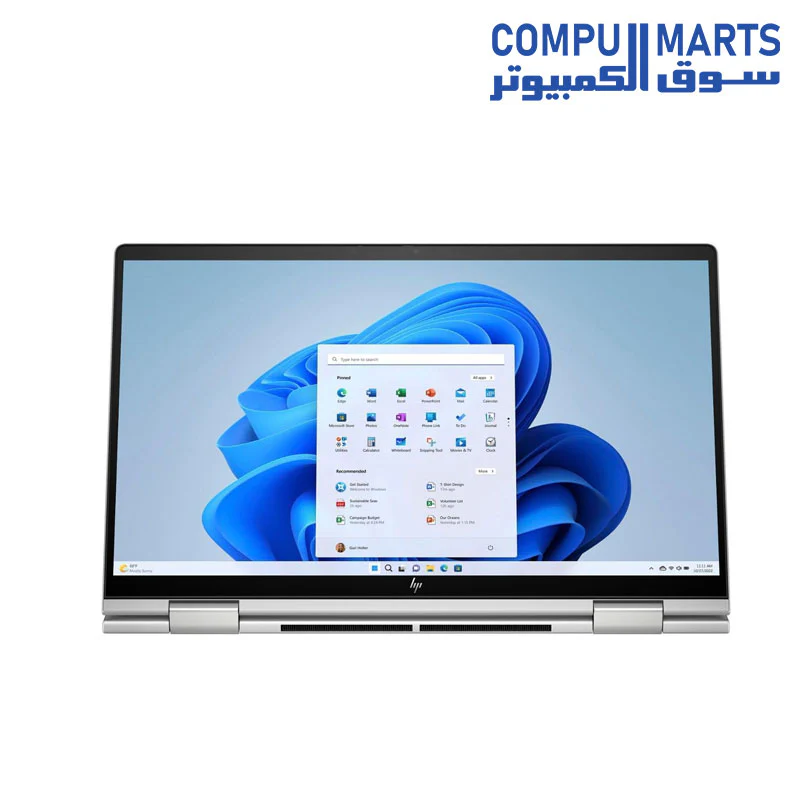 HP Envy x360 Convert 2-in-1 Laptop - 12th Intel Core i7-1260P 12-Cores, 16GB RAM, 512GB SSD, Intel Iris Xe Graphics, 15.6" FHD (1920x1080) Multi Touch IPS, FingerPrint, Backlit, Win 11 - Image 7