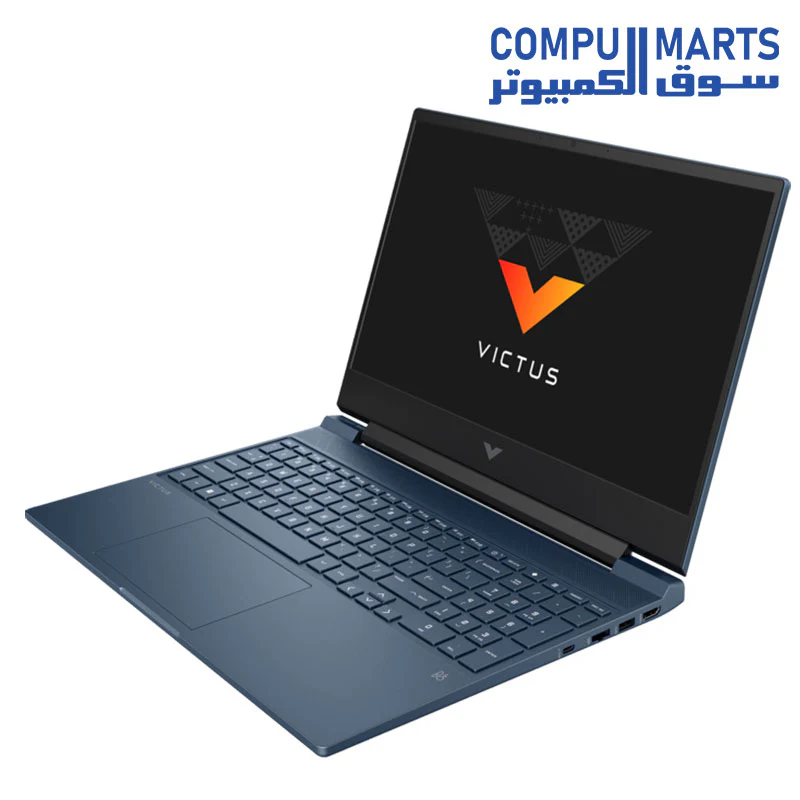 HP Gaming Laptop Victus Core i7-13700H 14 Cores - 8GB DDR4 - 512GB SSD - RTX 3050 6GB - 15.6 FHD IPS 144Hz - DOS - ARB/ENG Backlit - Image 5