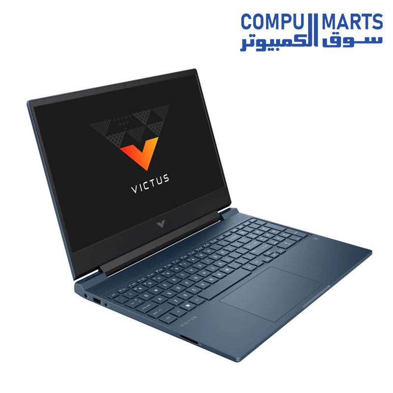 HP Gaming Laptop Victus 15-fa1103ne (8Y5V3EA) Core I5-13420H 8 Cores - 8GB DDR4 -512GB SSD-RTX3050 6GB-15.6 FHD IPS 144Hz-DOS-BLUE-ARB/ENG Backlit - Image 2