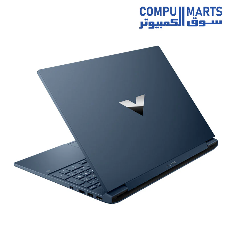 HP Gaming Laptop Victus 15-fa1103ne (8Y5V3EA) Core I5-13420H 8 Cores - 8GB DDR4 -512GB SSD-RTX3050 6GB-15.6 FHD IPS 144Hz-DOS-BLUE-ARB/ENG Backlit - Image 4