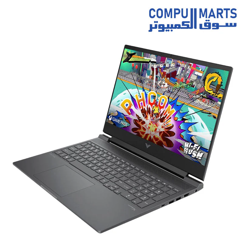 HP Gaming Victus 16-s1023dx, AMD Ryzen 7 8845HS, RAM 16GB DDR5 5600Mhz, 512GB SSD, GeForce RTX 4070 8GB, 16.1" FHD IPS 144Hz, Win11 - Image 2