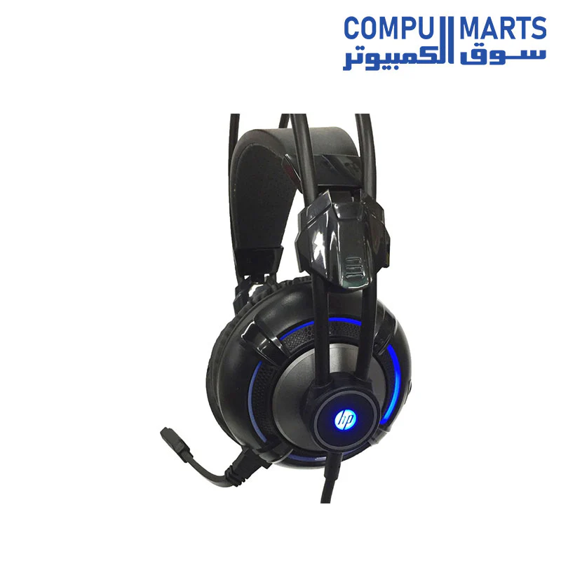 HP H300 USB and Wired 4D Stereo Gaming Headphone with Microphone (3.5mm) - Image 3
