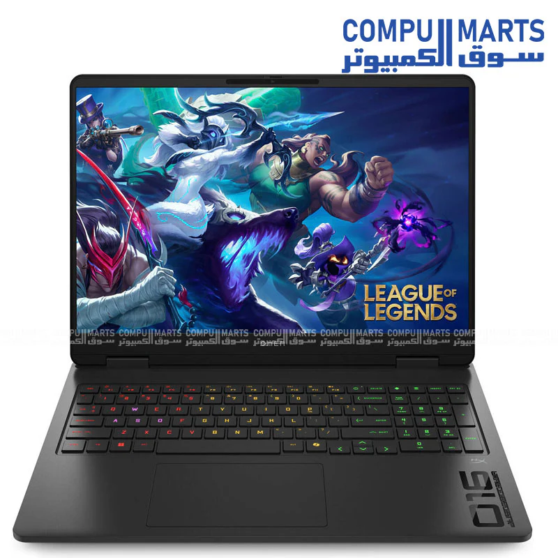 HP OMEN 16-ap0053dx Gaming Laptop, 16" IPS 144Hz Display, AMD Ryzen 9 8940HX, 32GB RAM, 1TB SSD, GeForce RTX 5060 8GB, Win11, Shadow Black - Image 2