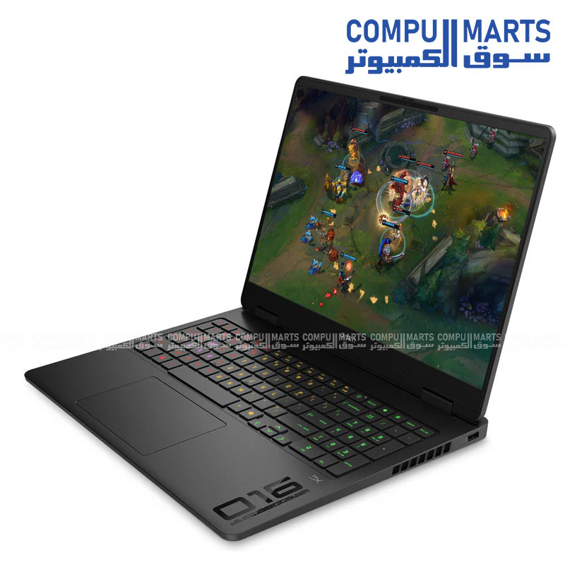 HP OMEN 16-ap0053dx Gaming Laptop, 16" IPS 144Hz Display, AMD Ryzen 9 8940HX, 32GB RAM, 1TB SSD, GeForce RTX 5060 8GB, Win11, Shadow Black - Image 3