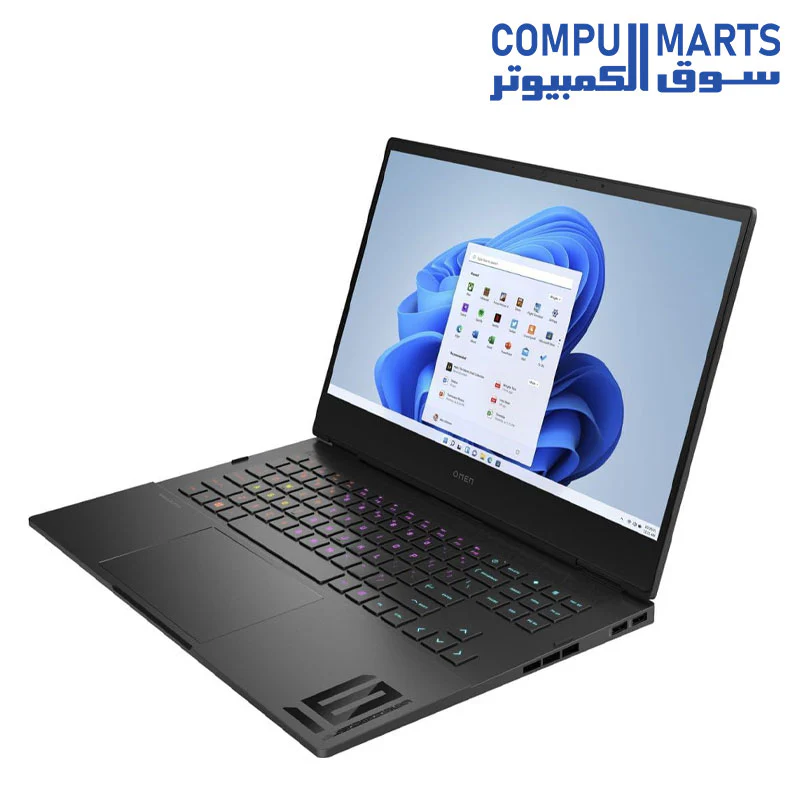HP OMEN 16-k0033dx Gaming - 12th Intel Core i9-12900H, 16GB DDR5 RAM, 1TB SSD, 16.1" QHD (2560x1440) 165 Hz IPS  300 nits, NVIDIA GeForce RTX 3060 6GB GDDR6 Graphics, 4Z RGB backlit Keyboard, Windows 11 - Image 3