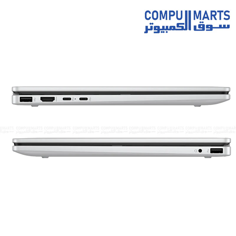 HP OmniBook 5 Flip 14-FP0023DX – Core 7-150U / 16GB / 512GB SSD / 14" 2K Touch – Glacier Silver - Image 4