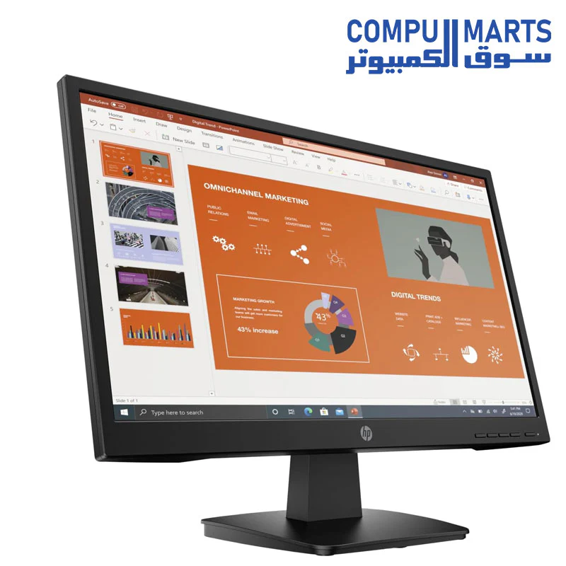 HP P22va G4 21.5 inch 1080P Computer Monitor - Image 2