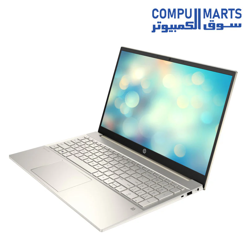 HP Pavilion 15-eg0100ne Intel Core i5 1135G7-8GB Ram-512GB SSD-Nvidia MX350-15.6 HD Touch-Dos-Warm Gold - Image 2
