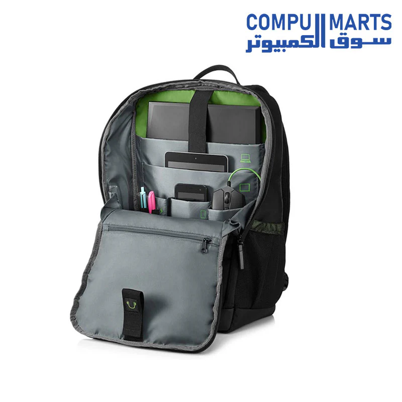 HP Pavilion Gaming 400 6Eu57Aa Laptop Backpack, 15.6 Inch - Black - Image 2