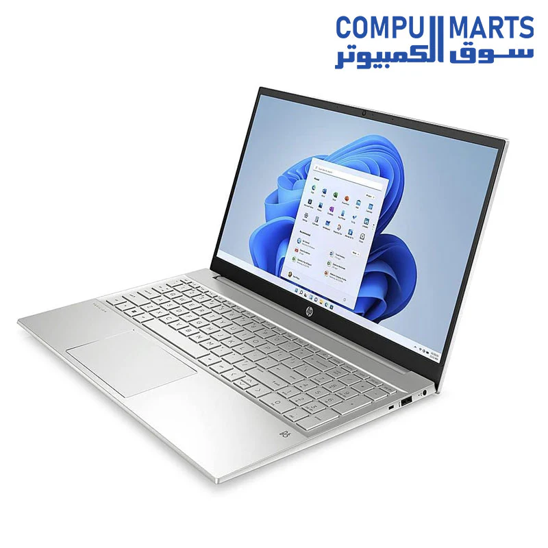 HP Pavilion Laptop 14-DV2005NE (6L8J1EA), Intel Core i7 1255U, 12th Generation, 16GB DDR4 3200 DIMM, 1 TB SSD, Windows 11 Home Single Language - Silver - Image 4