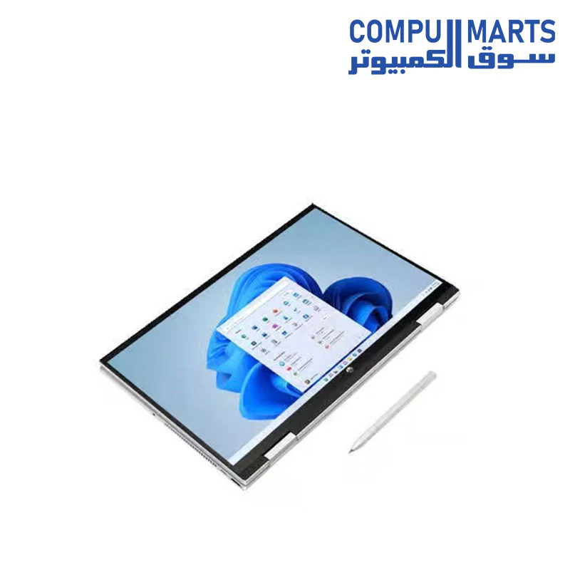 HP Pavilion X360 Convertible 2-in-1 14-dy0013ne-i5-1135G7  8G Ram – 512NVME – Intel Iris Xe Graphics – 14.0 FHD (1920X1080) IPS MuliTouch, Backlit Keyboard, FingerPrint, Windows 10 + Digtal Pen - Image 2