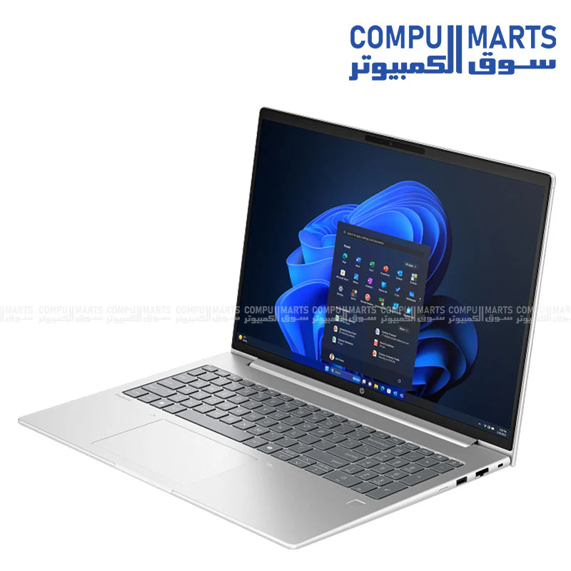 HP ProBook 4 G1i 16 inch Notebook AI (CT1G8ET) - Intel Core Ultra 5-225U 12 cores, 16 GB DDR5-5600, 512 GB PCIe NVMe SSD, Integrated Intel Graphics, 16" WUXGA (1920 x 1200) IPS anti-glare 300 nits 62.5% sRGB, Fingerprint, backlit keyboard, Dos - Image 3