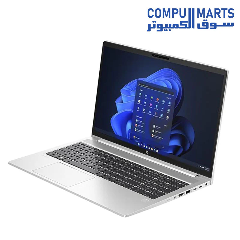 HP ProBook 450 G10 15.6" Notebook - Full HD - 1920 x 1080 - 13th Gen Intel Core i5 -1335U (10 Core) 1.30 GHz - 8GB RAM - 256 GB SSD - ‎Intel UHD Graphics -  Pike Silver Plastic - Image 2