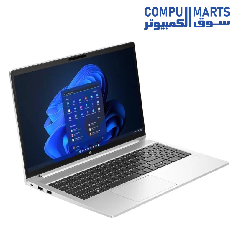 HP ProBook 450 G10 ( 85D08EA ) i5-1335U 10 Cores – 8GB DDR4 – 512GB SSD – Intel UHD GRAPHICS – 15.6 FHD IPS Touch– Fingerprint – Backlit KYB – DOS - Image 3