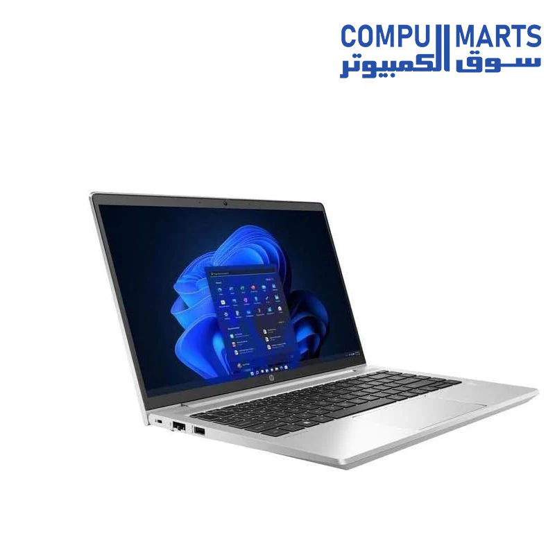 AS NEW LAPTOP HP ProBook 450 G9 i5-1235U-16GB-SSD 256G NVMe-VGA MX570-2GB Graphics-FPR-15.6 HD-DOS-Silver - Image 2