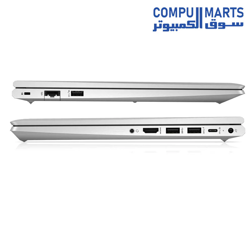 USED LAPTOP HP ProBook 450 G9 - Intel Core i7-1255U - 8GB - 512GB SSD - NVIDIA GeForce MX570 - 15.6-inch HD display - Aluminum Silver - Image 4