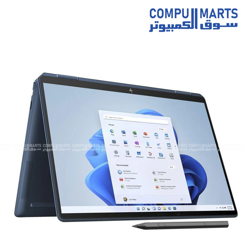 USED HP Spectre x360 14-ef2019n – Core i7-1355U, 16GB RAM, 512GB SSD, 14" 3K Touch, Iris Xe, Convertible 2-in-1 – Cooler Blue - Image 2