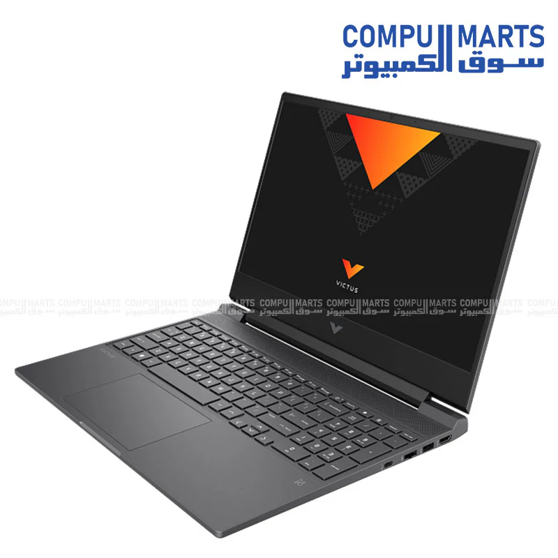 Hp Victus 15-fa1021 Gaming - 13th Intel i7-13700H 14-Cores, NVIDIA GeForce RTX 3050 6GB GDDR6 Graphics, 16GB RAM, 512GB SSD, 15.6" FHD (1920x1080) IPS 144Hz, Backlit Keyboard, Dos - Mica Silver - Image 3