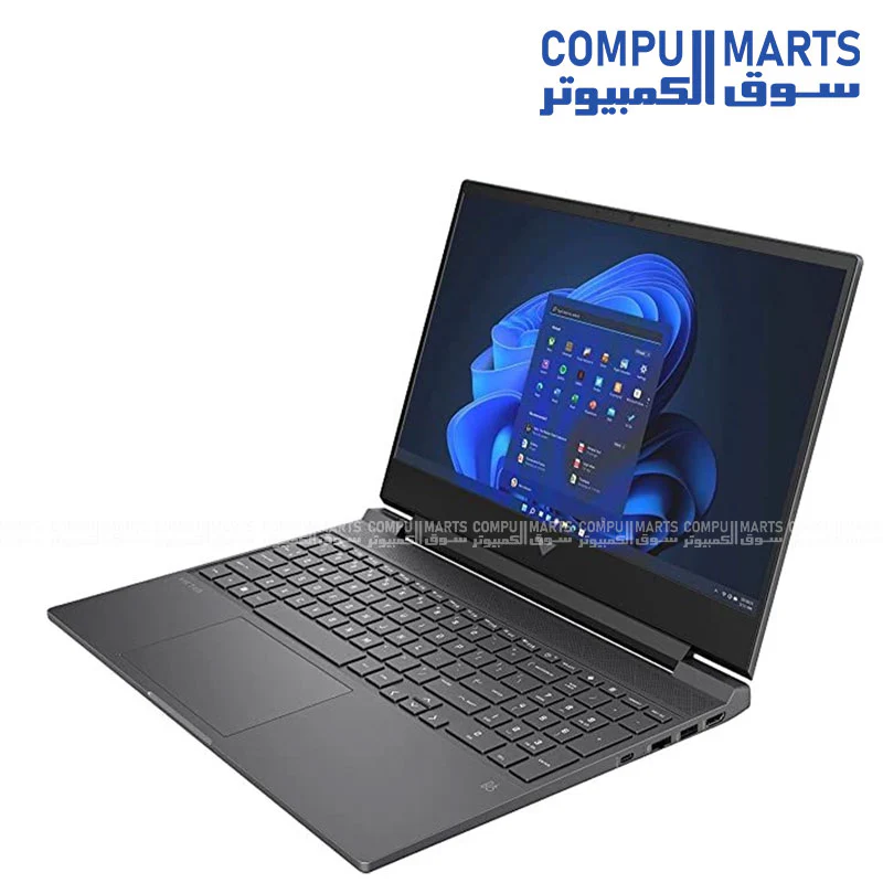 HP Victus 15-fa1039 (801U6EA) Gaming Laptop – Intel Core i7-13700H 14-Core, RTX 3050 6GB GDDR6, 16GB RAM, 512GB NVMe SSD, 15.6” FHD IPS 144Hz, 70Wh Battery, FreeDOS – Mica Silver - Image 2