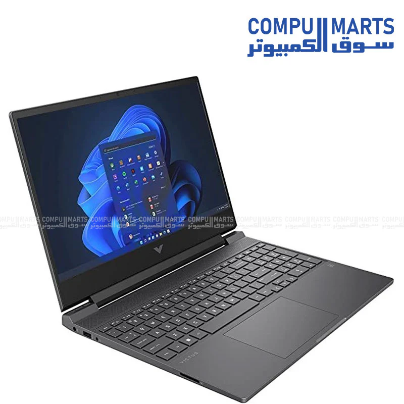 HP Victus 15-fa1039 (801U6EA) Gaming Laptop – Intel Core i7-13700H 14-Core, RTX 3050 6GB GDDR6, 16GB RAM, 512GB NVMe SSD, 15.6” FHD IPS 144Hz, 70Wh Battery, FreeDOS – Mica Silver - Image 3