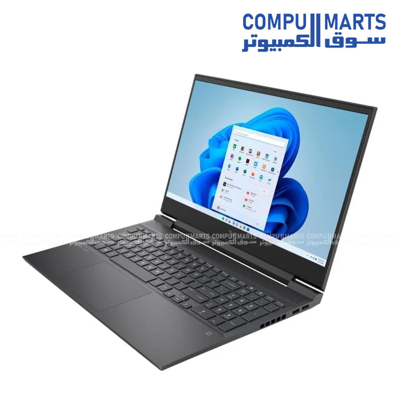 HP Victus 15-fa1112nia Gaming Laptop – i5-13420H, RTX 3050, 8GB, 512GB SSD, 15.6" FHD 144Hz – Mica Silver - Image 2
