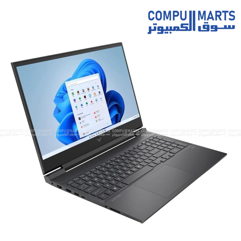 HP Victus 15-fa1112nia Gaming Laptop – i5-13420H, RTX 3050, 8GB, 512GB SSD, 15.6" FHD 144Hz – Mica Silver - Image 3