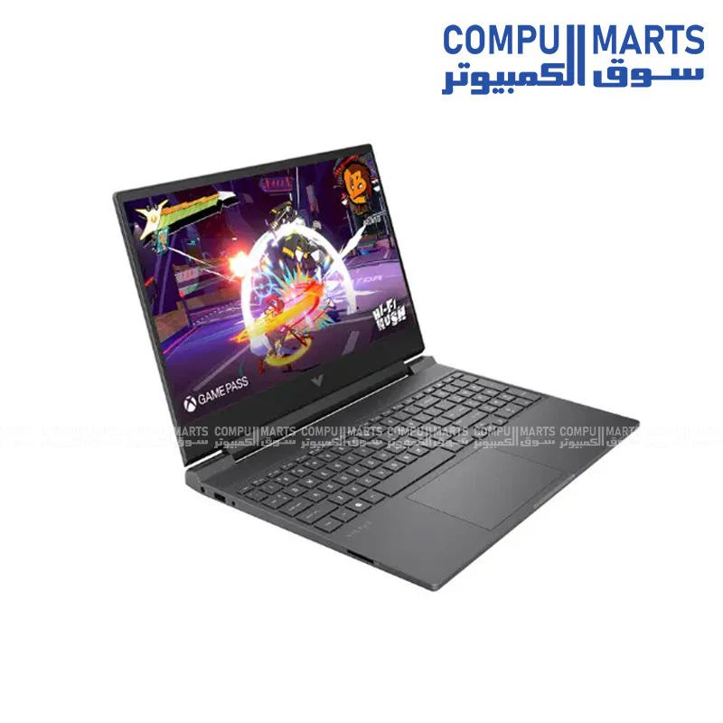 HP Victus 15-fa2787nr Gaming Laptop – Core i7-13620H – 16GB RAM – 512GB SSD – RTX 5060 8GB – 15.6" FHD – Windows 11 – Mica Silver - Image 2