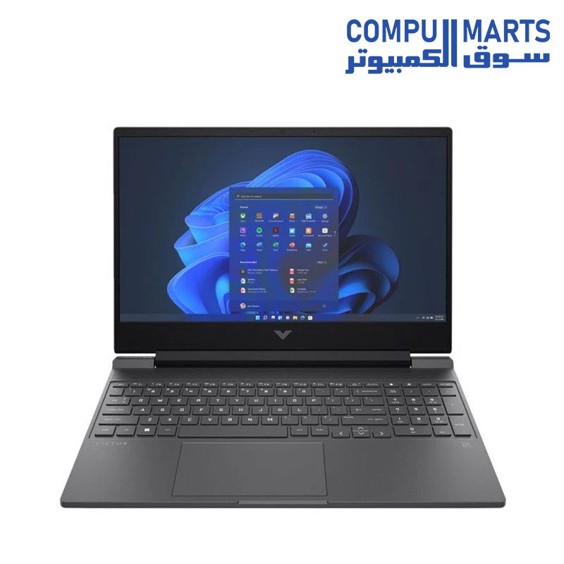 HP Victus 15-fb0034ne Laptop, AMD Ryzen 7-5800H, 512GB SSD, 16GB RAM, 15.6 Inch FHD 144Hz, NVIDIA GeForce RTX 3050 4GB, Windows 11 - Image 2