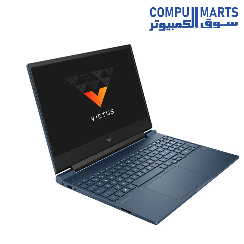 HP Victus 15-fb0070nia Gaming Laptop - Ryzen 5-5600H 6-Cores, 8 GB RAM, 512GB SSD, 15.6" FHD (1920X1080) 144 Hz IPS, AMD Radeon RX 6500M 4GB GDDR6 Graphics, Backlit Keyboard - Performance Blue - Image 4