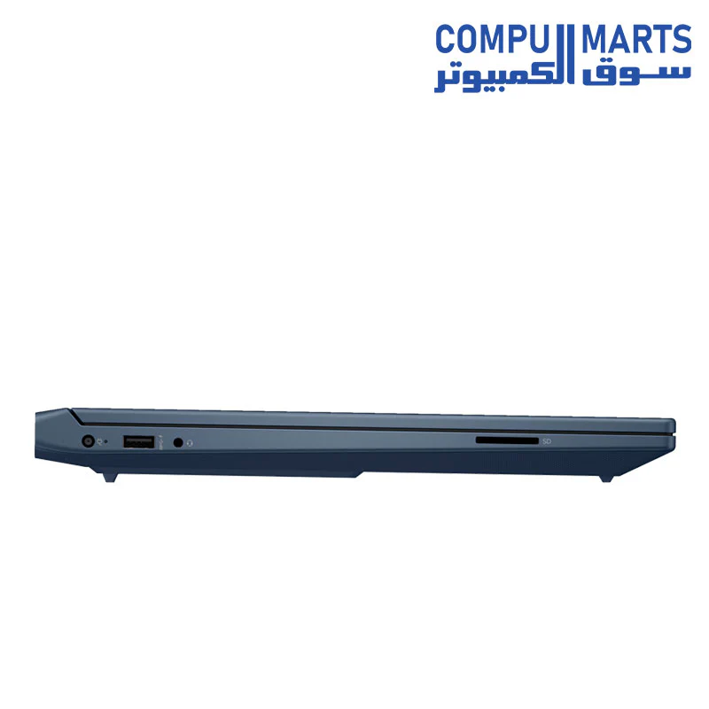HP Victus 15-fb0070nia Gaming Laptop - Ryzen 5-5600H 6-Cores, 8 GB RAM, 512GB SSD, 15.6" FHD (1920X1080) 144 Hz IPS, AMD Radeon RX 6500M 4GB GDDR6 Graphics, Backlit Keyboard - Performance Blue - Image 5