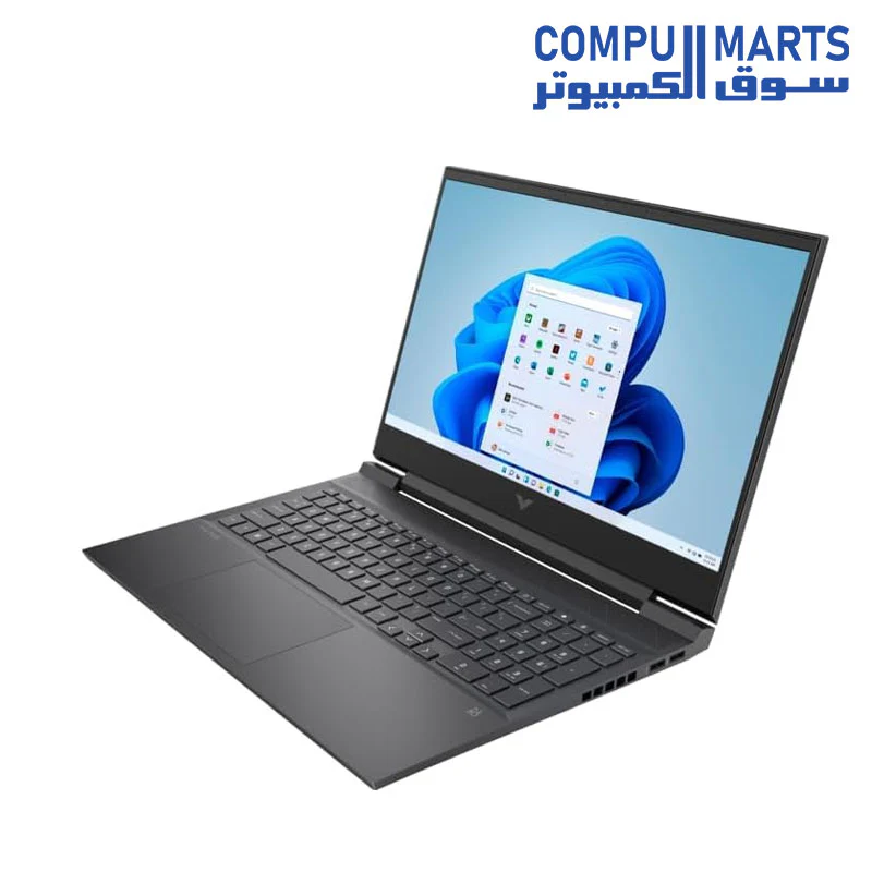 Hp Victus 16-r0026nia Gaming  - 13th Intel core i5-13500H 12-Cores, NVIDIA GeForce RTX 4050 6GB GDDR6 Graphics, 16GB  RAM, 512GB SSD, 16.1" FHD 144Hz IPS Dos - Mica Silver - Image 3