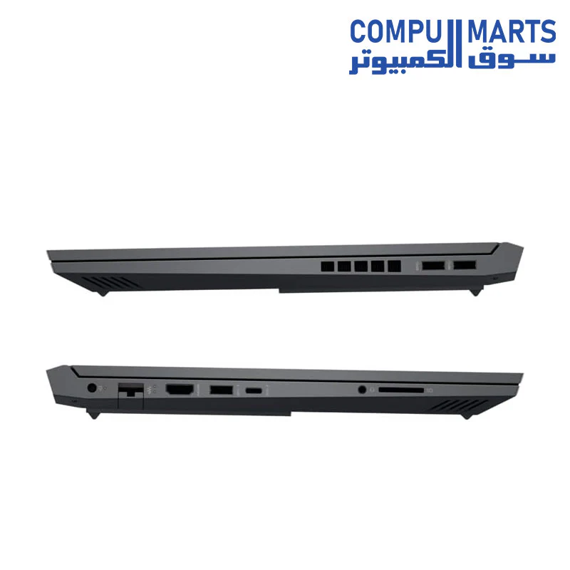 Hp Victus 16-r0026nia Gaming  - 13th Intel core i5-13500H 12-Cores, NVIDIA GeForce RTX 4050 6GB GDDR6 Graphics, 16GB  RAM, 512GB SSD, 16.1" FHD 144Hz IPS Dos - Mica Silver - Image 4