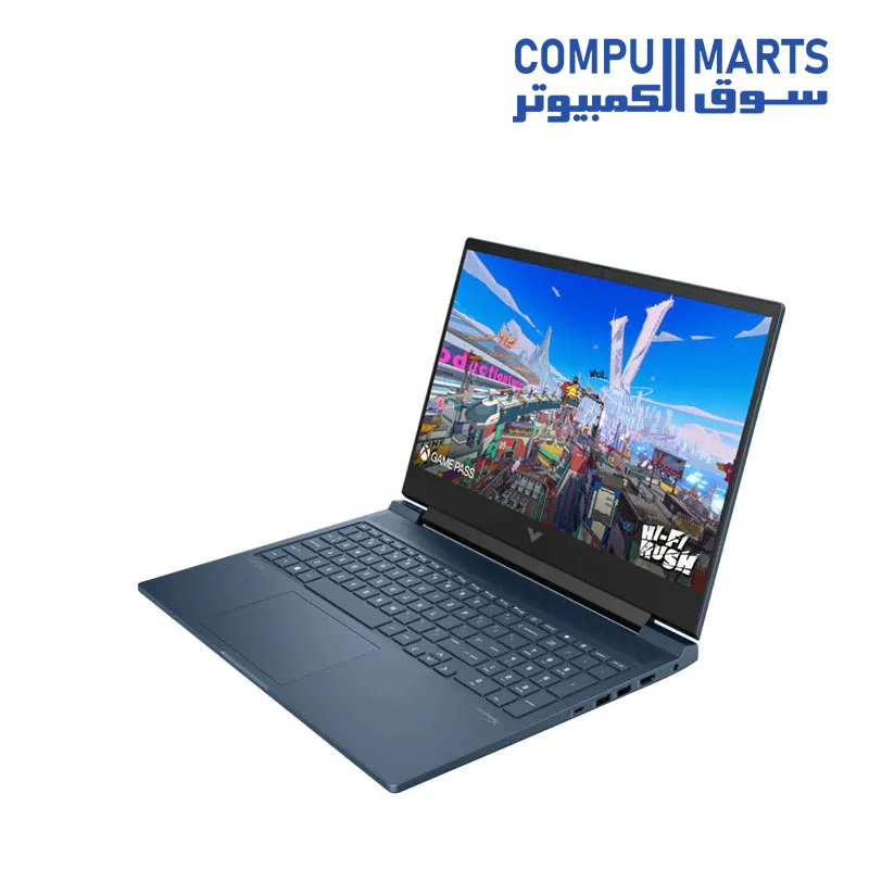 HP Victus 16-r1029nia Gaming Laptop – Core i5-14450HX (14th Gen), RTX 3050 6GB, 16GB DDR5, 1TB NVMe SSD, 16.1″ FHD 144Hz IPS, Backlit Keyboard, FreeDOS – Navy Blue - Image 3