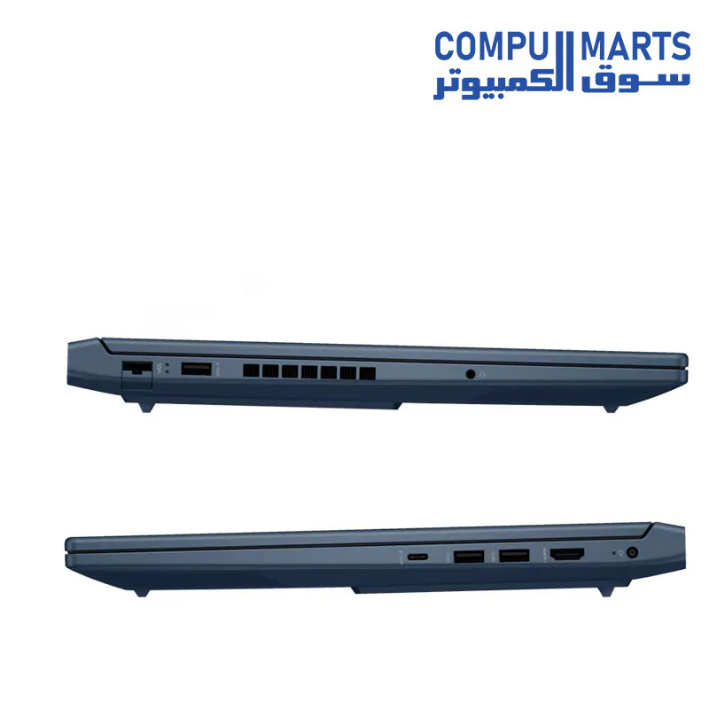 HP Victus 16-r1029nia Gaming Laptop – Core i5-14450HX (14th Gen), RTX 3050 6GB, 16GB DDR5, 1TB NVMe SSD, 16.1″ FHD 144Hz IPS, Backlit Keyboard, FreeDOS – Navy Blue - Image 4