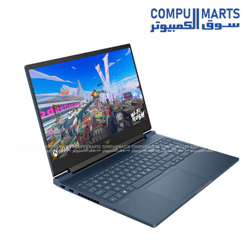 HP Victus 16-r1052ne Gaming Laptop - Intel i7-14700HX, RTX 4070 8GB, 16GB DDR5, 1TB SSD, 16.1" FHD 144Hz – Performance Blue - Image 2