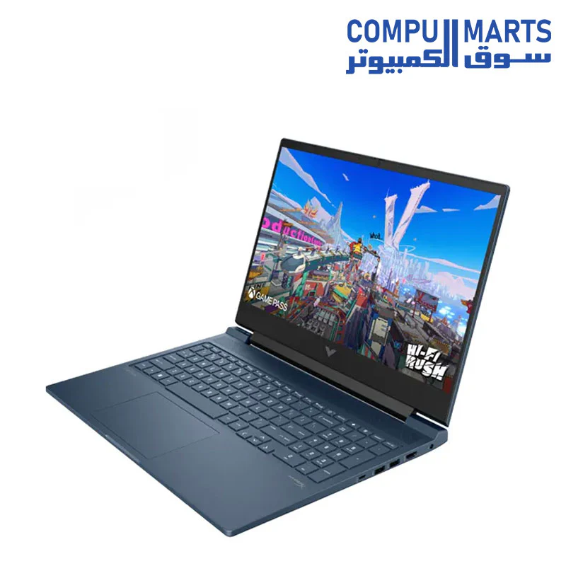 Hp Victus 16-r1062ne Gaming LAPTOP - 14th Intel Core i5-14450HX, 16GB  RAM DDR5, 1TB SSD, NVIDIA GeForce RTX 3050 6GB  Graphics, 16.1" FHD - performance blue - Image 3