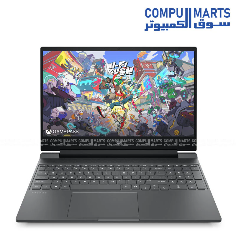 HP Victus 16 Gaming Laptop – Intel Core i7-14650HX, NVIDIA GeForce RTX 3050 6GB, 16GB DDR5, 512GB SSD, 16.1" FHD 144Hz Display, Backlit Keyboard, FreeDOS – Performance Blue / Mica Silver - Image 2