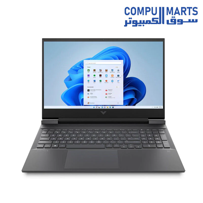 HP VICTUS 16 RYZEN 7 6800H – 16GB DDR5 – 512GB – RTX 3050 TI-4GB – 16.1″FHD IPS 144HZ - Image 2