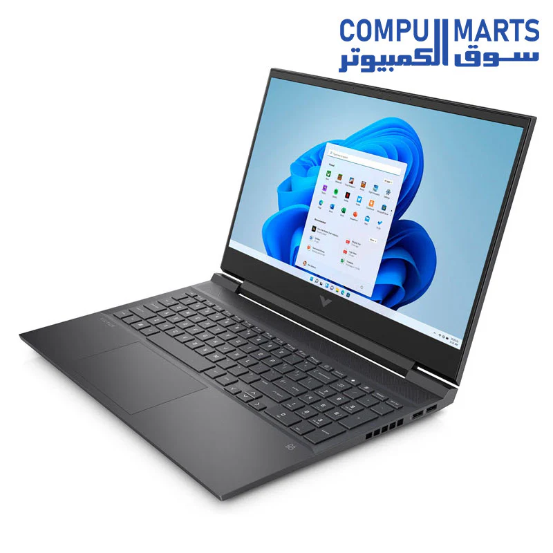 HP VICTUS 16 RYZEN 7 6800H – 16GB DDR5 – 512GB – RTX 3050 TI-4GB – 16.1″FHD IPS 144HZ - Image 4