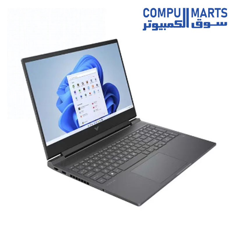 HP Victus 16T-R100 Laptop, Intel Core i7-14700HX, 512GB SSD, 16GB RAM, 16.1 Inch, FHD, 144 Hz, NVIDIA GeForce RTX 4060 8GB, Windows 11 - Mica Silver - Image 3