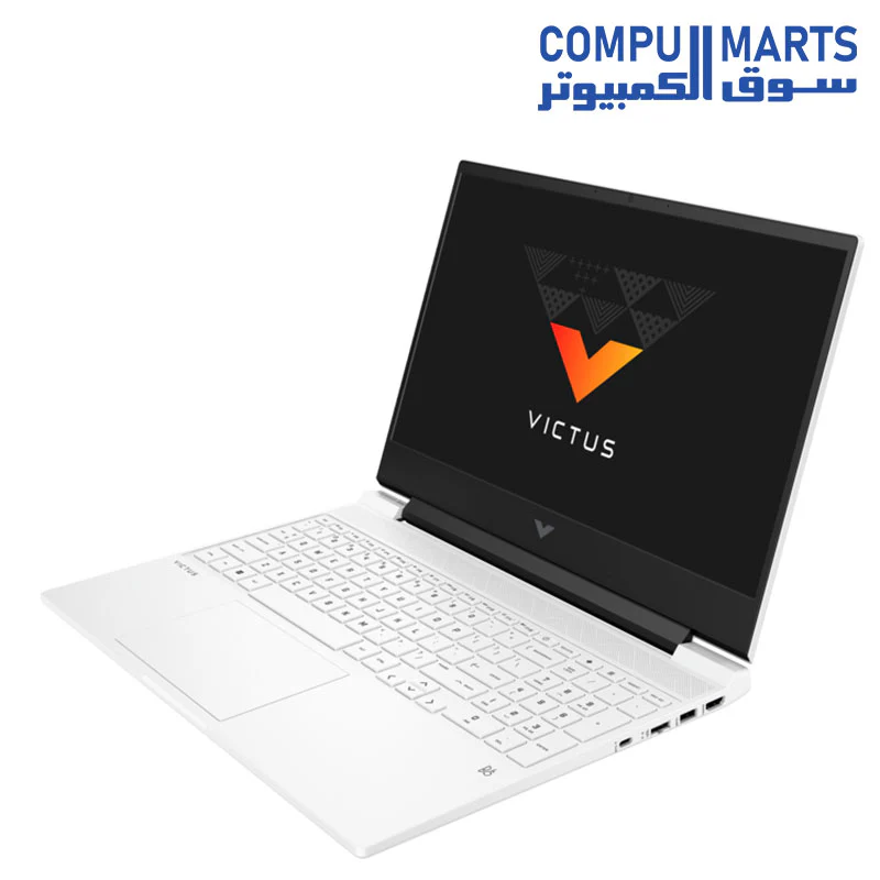 HP Victus Gaming Laptop - CORE I5-13420H 8-Cores, 8GB DDR4-3200 RAM, 512GB SSD, NVIDIA GeForce RTX 3050 6GB GDDR6 Graphics, 15.6" FHD IPS 144Hz - WHITE - Image 2