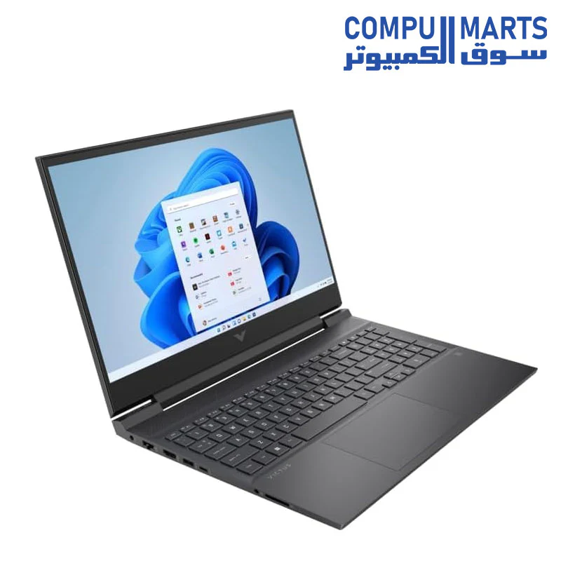 Hp Victus Gaming Laptop 16-r0022ne -13th Intel i5-13500H 12-Cores, 16 GB RAM – 512GB SSD – NVIDIA GeForce RTX 4050 6GB – 16.1″ FHD 144Hz IPS- Backlit Keyboard – Dos – Mica Silver - Image 2