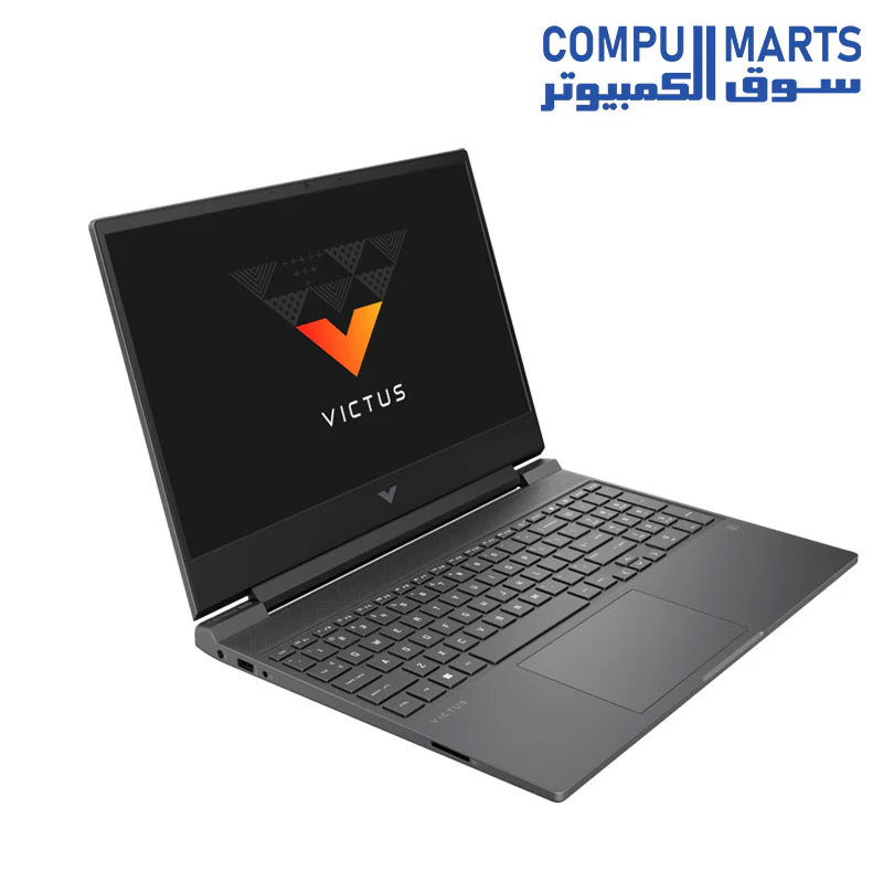 HP Victus 15-fb0071nia Gaming Laptop - Ryzen 5-5600H 6-Cores, 8 GB RAM, 512GB SSD, 15.6" FHD (1920X1080) 144 Hz IPS, AMD Radeon RX 6500M 4GB GDDR6 Graphics, Backlit Keyboard - Mica Silver - Image 3