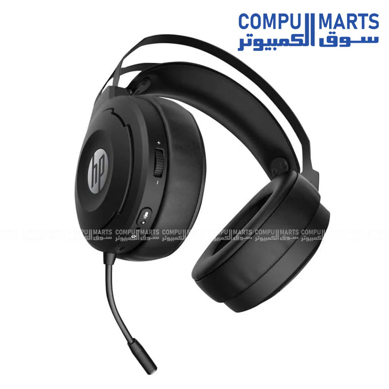 HP X1000 Wireless Gaming Headset – 50 mm Drivers, 7.1 Virtual Surround, 20‑Hour Battery, USB‑A Dongle - Image 2