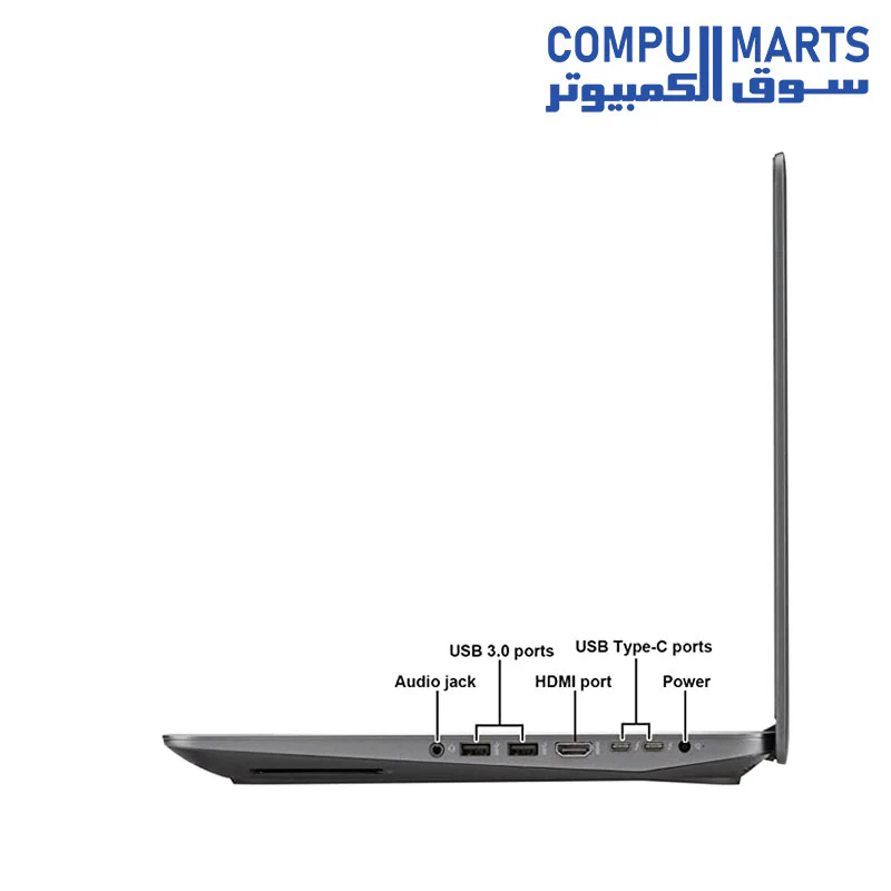 USED Workstation LAPTOP HP ZBook 15 G3 Mobile Workstation 15.6″, Intel Xeon E3-1505M v5 , 16GB RAM, 512GB SSD, NVIDIA QUADRO M1000M 2G Backlit English Keyboard - Image 3