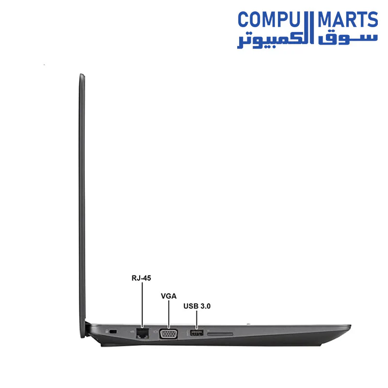USED Workstation LAPTOP HP ZBook 15 G3 Mobile Workstation 15.6″, Intel Xeon E3-1505M v5 , 16GB RAM, 512GB SSD, NVIDIA QUADRO M1000M 2G Backlit English Keyboard - Image 4