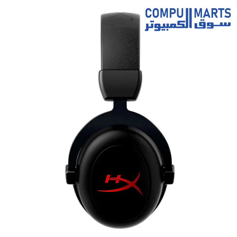 HyperX Cloud II Core Wireless - Gaming Headset for PC, DTS Headphone:X Spatial Audio, Memory Foam Ear Pads - Image 2